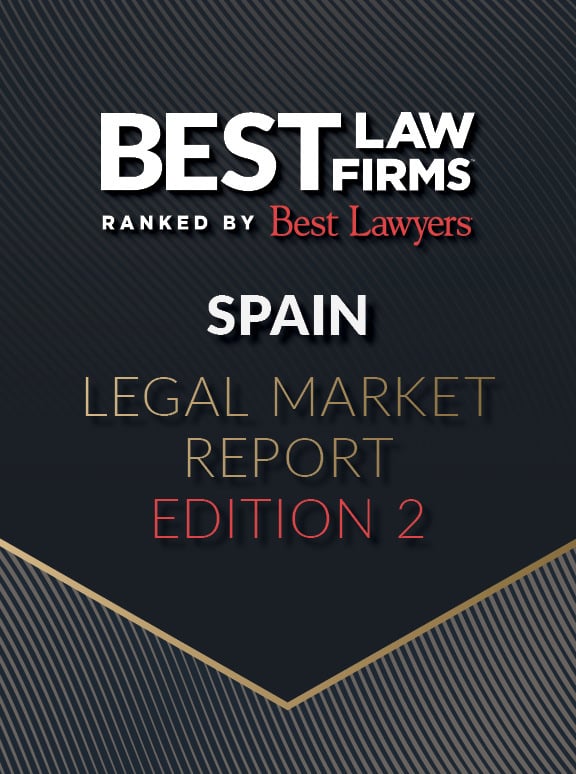 Best Law Firms: Spain Legal Market Report Second Edition Cover